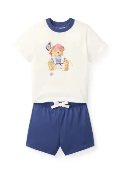 Polo Ralph Lauren set de bumbac pentru bebelusi imagine