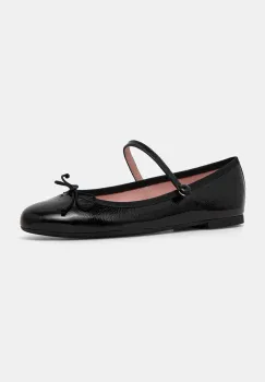 Pretty Ballerinas balerini de piele Nicole culoarea negru, 52073_A imagine
