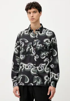 PS Paul Smith camasa culoarea bleumarin, cu guler clasic, regular, M2R-647X-T22496 imagine