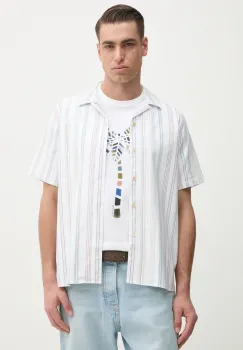 PS Paul Smith camasa din bumbac barbati, culoarea alb, regular, M2R.695U.P22264 imagine