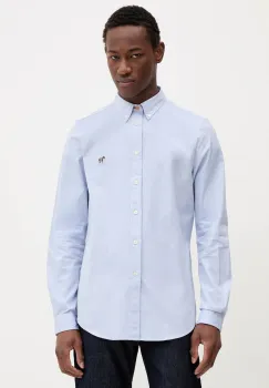 PS Paul Smith camasa din bumbac cu guler button-down, slim, M2R-599R-PZEBRA imagine