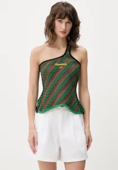 Puma bluza asimetrica pentru femei, cu vascoza Ahluwalia imagine