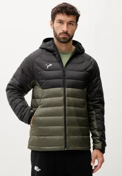 Puma geaca de puf culoarea verde, de iarna, 685221 imagine