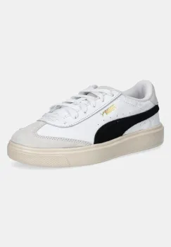 Puma sneakers din piele Lajla T-toe culoarea alb, 397734 imagine