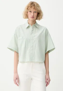 Rag & Bone camasa pentru femei, din bumbac Marin imagine