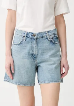 rag & bone pantaloni scurti de dama din bumbac Kaia imagine