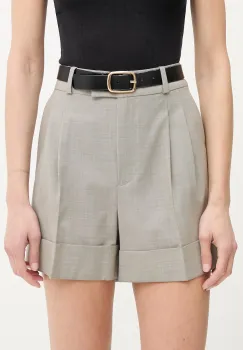 rag & bone pantaloni scurti eleganti pentru femei, cu lana Neila imagine