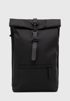 Rains rucsac 13320 Backpacks culoarea negru, mare, neted imagine