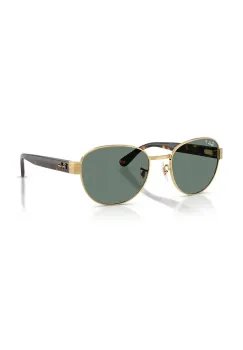 Ray-Ban ochelari de soare culoarea auriu, 0RB3766CH imagine