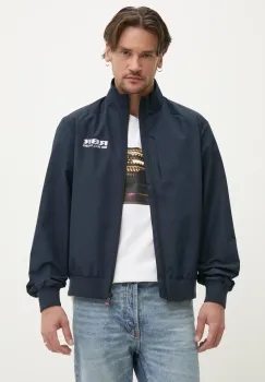 Red Bull Racing x Pepe Jeans geaca MARINA WINDBREAKER culoarea albastru marin, de tranzitie, RM400012 imagine