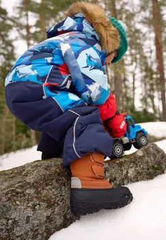 Reima cizme de iarna copii Konkari culoarea maro, 5400148A imagine