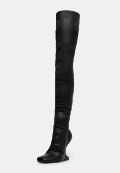 Rick Owens Lilies cizme pentru femei, din piele Cantilever 11 imagine