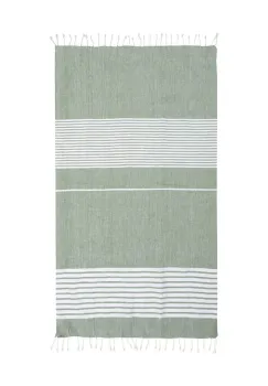 Sagaform prosop de plaja din bumbac Ella 90 x 170 cm imagine