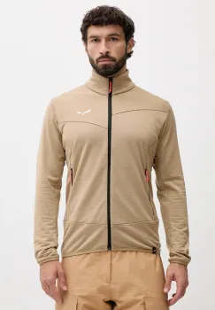 Salewa hanorac Puez Altavia culoarea maro, uni, 00.0000029138 imagine