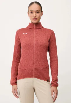 Salewa hanorac Puez Rocca culoarea portocaliu, melanj, 00.0000029127 imagine