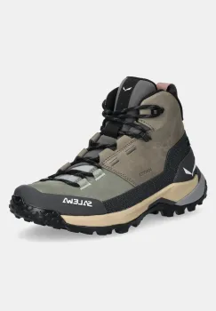 Salewa pantofi Puez Leather Mid PTX femei, culoarea verde, 00.0000061460 imagine