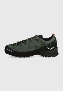 Salewa pantofi Wildfire 2 barbati, culoarea verde imagine