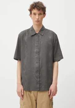 Samsoe Samsoe camasa Saayo culoarea verde, cu guler clasic, regular, M25100066 imagine