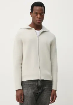 Samsoe Samsoe cardigan SANIKLAS barbati, culoarea gri, M25100001 imagine