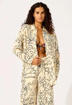 Seafolly camasa de femei din vascoza Long Sleeve Shirt imagine