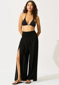 Seafolly pantaloni de femei din vascoza Shirred Waist Wrap imagine