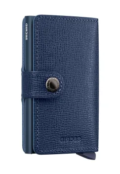 Secrid portofel de piele culoarea albastru marin, MC-Navy imagine