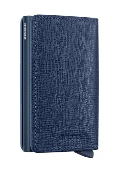 Secrid portofel de piele culoarea albastru marin, SC-Navy imagine