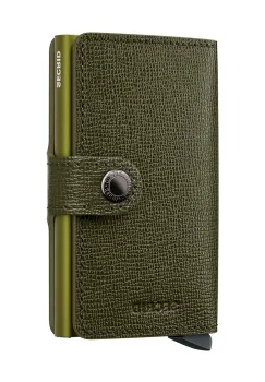 Secrid portofel de piele culoarea verde, MC-Kelp imagine