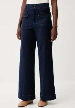 Sessun jeans culoarea bleumarin, 22507004 imagine