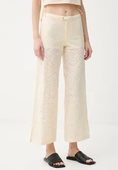 Sessun pantaloni culottes pentru femei, din bumbac imagine