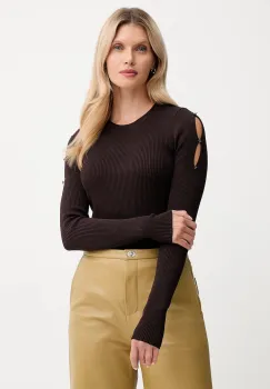 Sessun pulover culoarea maro, 25109028 imagine