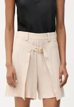 Simona Corsellini pantaloni scurti eleganti pentru femei, cu vascoza imagine
