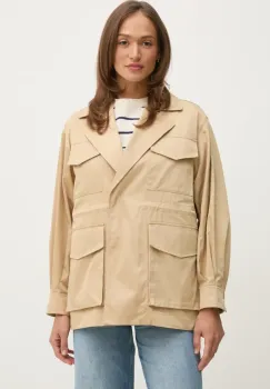 Sisley geaca culoarea bej, de tranzitie, 22KVLN05I imagine