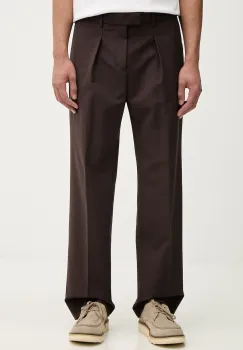 Sisley pantaloni de costum pentru barbati, cu amestec de lana imagine
