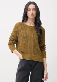 Sisley pulover pentru femei, cu bumbac imagine