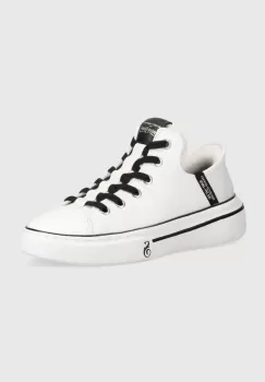 Skechers tenisi SKECHERS X SNOOP DOGG barbati, culoarea alb imagine