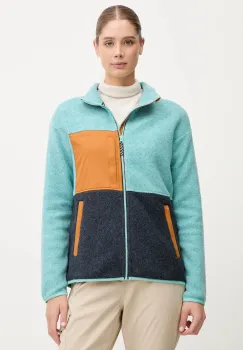 Smartwool hanorac culoarea turcoaz, cu model, SW002966 imagine