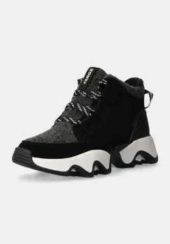 Sorel cizme de iarna KINETIC IMPACT CARIBOU P culoarea negru, 2099121010 imagine