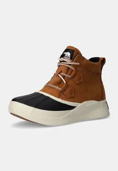 Sorel cizme de zapada din piele intoarsa OUT N ABOUT IV CLASSIC W culoarea maro, 2088161243 imagine
