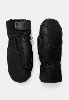 Sportalm manusi de schi din piele Kalina culoarea negru, 950046 imagine