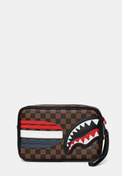 Sprayground portfard culoarea maro, 910B7492NSZ imagine