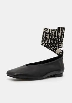 Steve Madden balerini de piele Fosse culoarea negru, SM11003263 imagine