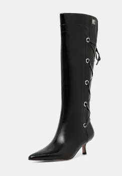 Steve Madden cizme Ballpark culoarea negru, toc mic, 11005048 imagine