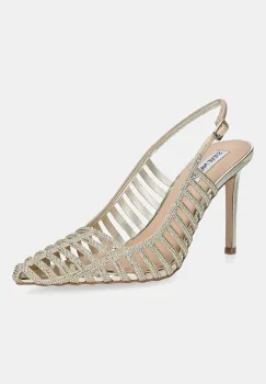 Steve Madden pantofi cu toc Carleigh culoarea auriu, 11004836 imagine