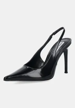 Steve Madden stilettos de piele Reyes culoarea negru, 11003389 imagine