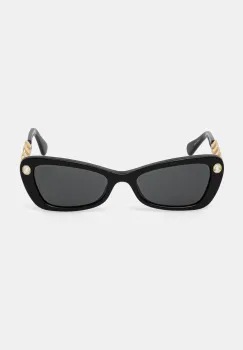 Swarovski ochelari de soare MILLENIA femei, culoarea negru, 5706550 imagine