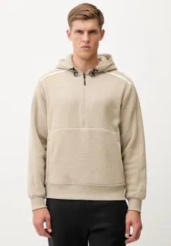 The North Face bluza culoarea verde, cu gluga, uni, NF0A8E7FCEL1 imagine