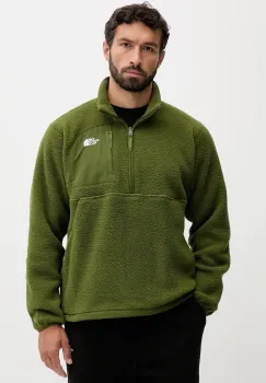 The North Face bluza culoarea verde, uni, NF0A8FKPGZ21 imagine