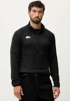 The North Face bluza Meteora culoarea negru, uni, NF0A8E1MJK31 imagine