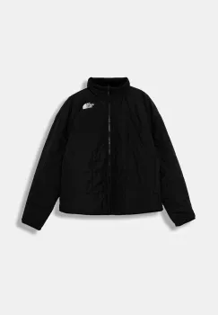 The North Face geaca reversibila pentru copii G REVERSIBLE SHASTA FZ JACKET culoarea negru, NF0A88UCJK31 imagine